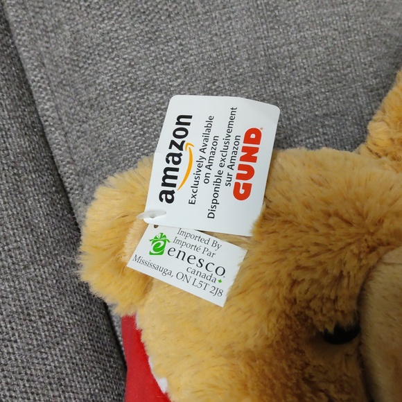 Gund Toys Limited Edition 13" Teddy Bear Stuffed Animal Christmas Gift - Picture 3 of 3